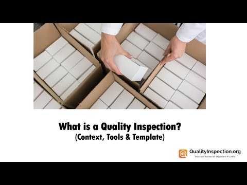 What Is A Quality Inspection?