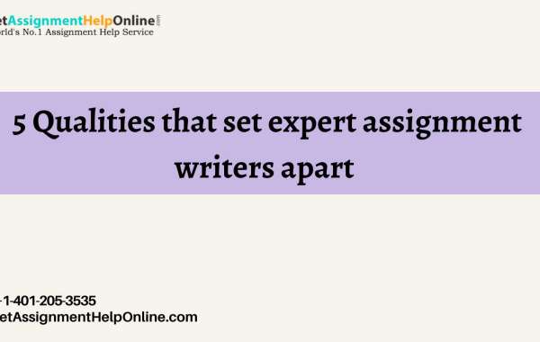 5 Qualities that set expert assignment writers apart