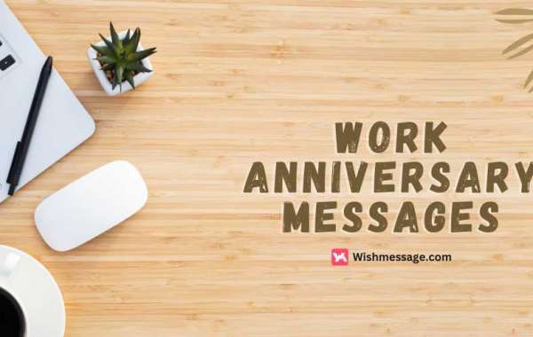 work anniversary messages