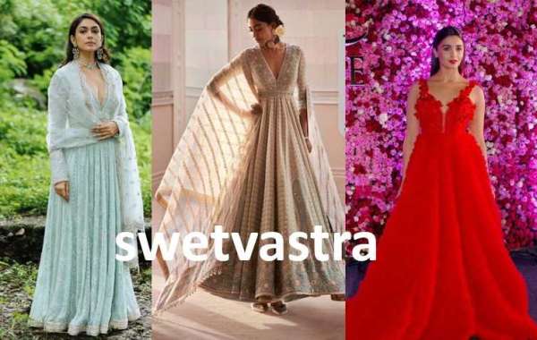 Summer Wedding festive wear gown: Stylish Choices for a Dreamy Outdoor Ceremony