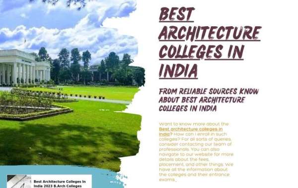 From reliable sources know about Best architecture colleges in India