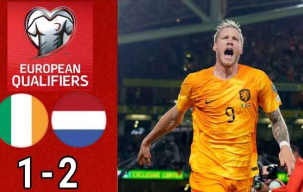 A seleção neerlandesa derrota a Irlanda e vence três jogos consecutivos de qualificação para o Europeu