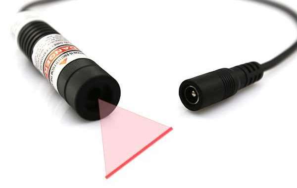 How to make easy use of a low cost 650nm red line laser module?
