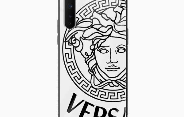 Versace Black & White Oneplus Nord Back Cover