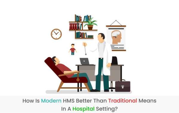 How is modern HMS better than traditional means in a hospital setting?